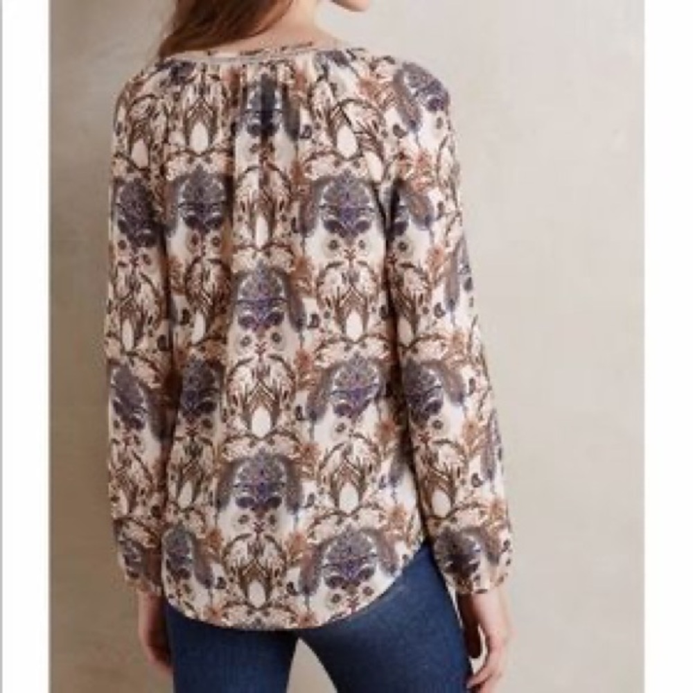 Meadow Rue Print Top - Picture 2 of 5